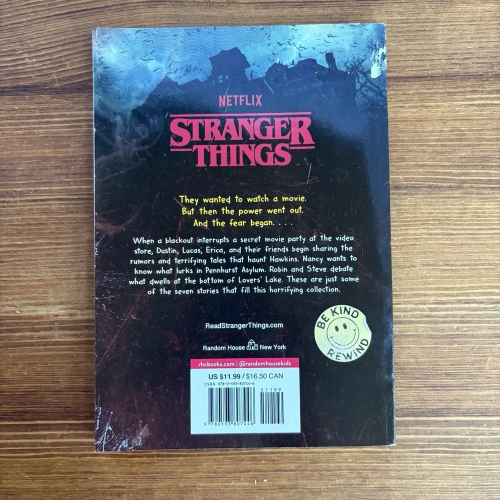 Stranger Things Hawkins 1985 Fanny Pack & Hawkins Horrors Book Lot Netflix
